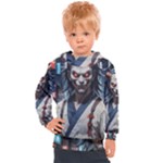 Demon Samurai Kids  Hooded Pullover