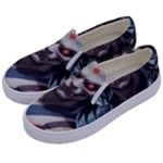 Demon Samurai Kids  Canvas Slip Ons