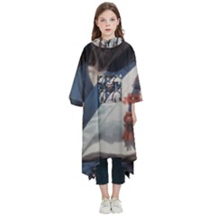 Demon Samurai Kids  Hooded Rain Ponchos from ArtsNow.com