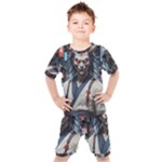 Demon Samurai Kids  T-Shirt and Shorts Set