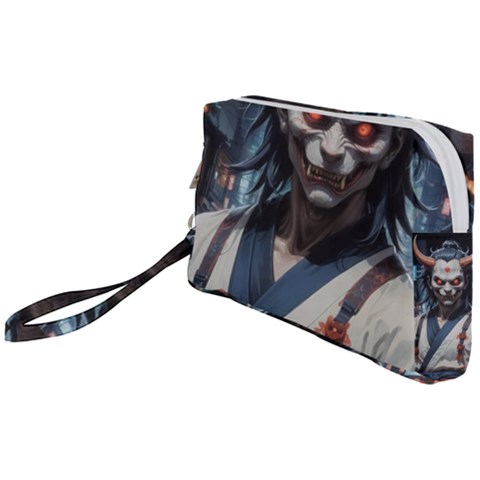 Demon Samurai Wristlet Pouch Bag (Small) from ArtsNow.com