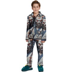 Kids  Long Sleeve Velvet Pajamas Set 