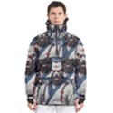 Men s Pullover Zip Ski and Snowboard Waterproof Breathable Jacket 