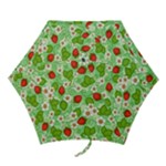 Strawberries Pattern Seamless Mini Folding Umbrellas