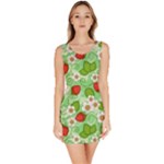 Strawberries Pattern Seamless Bodycon Dress