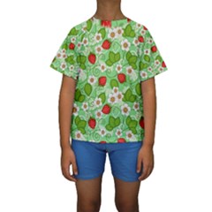 Kids  Short Sleeve Swimwear 