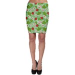 Strawberries Pattern Seamless Bodycon Skirt