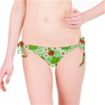 Strawberries Pattern Seamless Bikini Bottoms