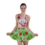 Strawberries Pattern Seamless Mini Skirt