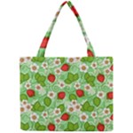 Strawberries Pattern Seamless Mini Tote Bag