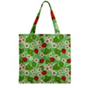 Zipper Grocery Tote Bag 