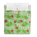 Strawberries Pattern Seamless Duvet Cover Double Side (Full/ Double Size)