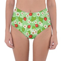 Reversible High-Waist Bikini Bottoms 