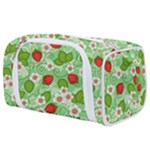 Strawberries Pattern Seamless Toiletries Pouch