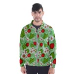 Strawberries Pattern Seamless Men s Windbreaker