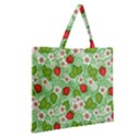 Zipper Large Tote Bag 