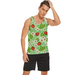 Men s Wide Collar Tank Top 