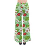 Strawberries Pattern Seamless So Vintage Palazzo Pants