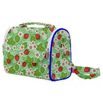 Strawberries Pattern Seamless Satchel Shoulder Bag