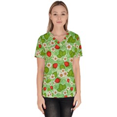 Women s V-Neck Scrub Top 