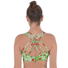 Cross String Back Sports Bra 