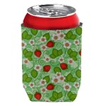 Strawberries Pattern Seamless Can Holder