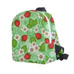 Strawberries Pattern Seamless Kids  Age 2-4 Lightweight Preschool Backpack