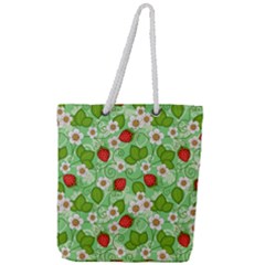 Full Print Rope Handle Tote (Large) 