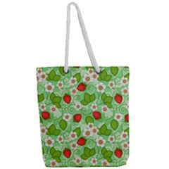 Full Print Rope Handle Tote (Large) 