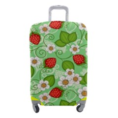 Strawberries Pattern Seamless Luggage Cover (Small) from ArtsNow.com