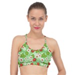 Strawberries Pattern Seamless Basic Training Sports Bra