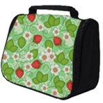 Strawberries Pattern Seamless Full Print Travel Pouch (Big)