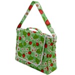 Strawberries Pattern Seamless Box Up Messenger Bag