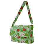 Strawberries Pattern Seamless Full Print Messenger Bag (S)