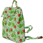 Strawberries Pattern Seamless Buckle Everyday Backpack