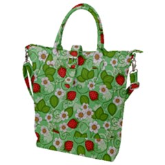 Buckle Top Tote Bag 