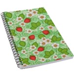 Strawberries Pattern Seamless 5.5  x 8.5  Notebook