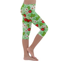 Kids  Lightweight Velour Capri Leggings  