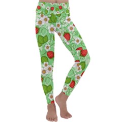 Kids  Lightweight Velour Classic Yoga Leggings 