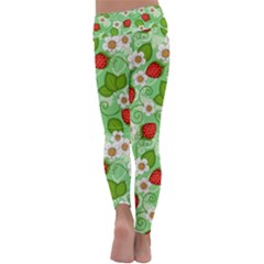 Kids  Lightweight Velour Classic Yoga Leggings 