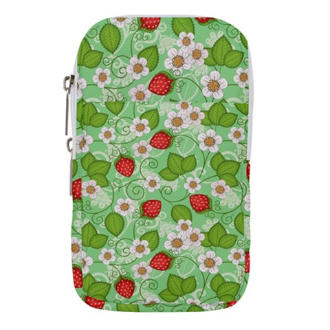 Strawberries Pattern Seamless Waist Pouch (Small) from ArtsNow.com