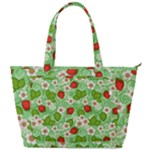 Strawberries Pattern Seamless Back Pocket Shoulder Bag 