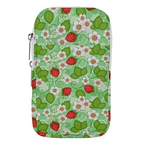 Strawberries Pattern Seamless Waist Pouch (Large) from ArtsNow.com