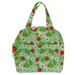 Strawberries Pattern Seamless Boxy Hand Bag