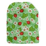 Strawberries Pattern Seamless Drawstring Pouch (3XL)