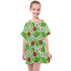 Kids  One Piece Chiffon Dress 