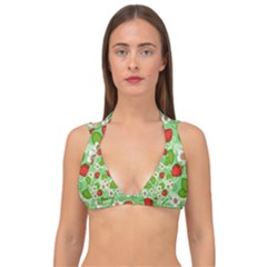 Double Strap Halter Bikini Top 