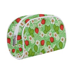 Strawberries Pattern Seamless Make Up Case (Small) from ArtsNow.com