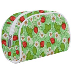 Strawberries Pattern Seamless Make Up Case (Large) from ArtsNow.com