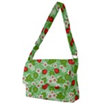 Strawberries Pattern Seamless Full Print Messenger Bag (L)